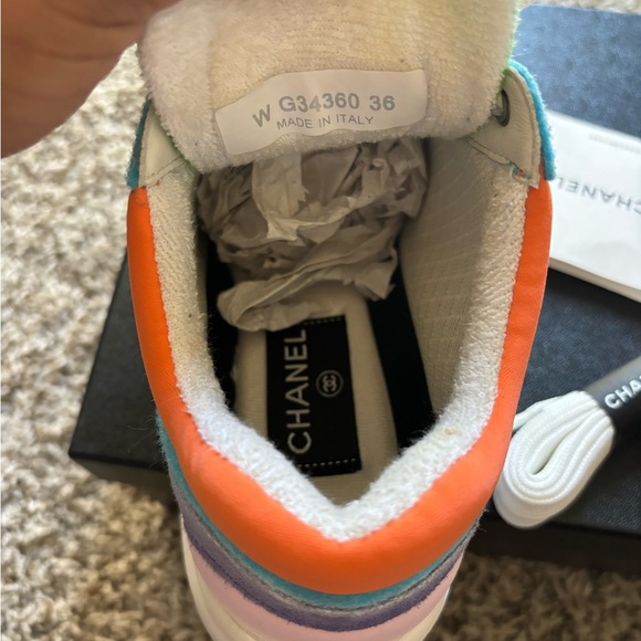 Chanel Multicolor Sneakers - Picture 4 of 8